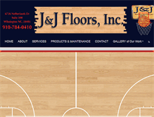 Tablet Screenshot of jandjfloors.net